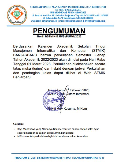 PengumumanSI2023